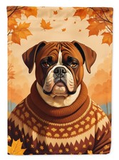 Caroline's Treasures Boxer Fall Garden Flag DAC1026GF