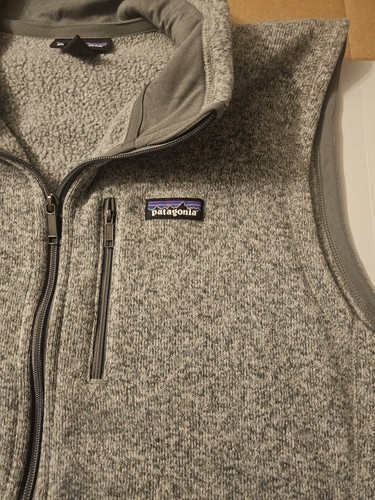 Patagonia Better Sweater Weste Herren XXL Grau Full Zip