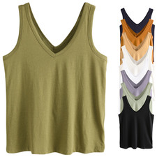 Ladies N@@t PETITE Slouch Vest Top Sizes XS to XL UK 6 to 22