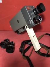 CINEMA SUPER 8: LEITZ LEICINA 8S / VINTAGE 1965  + DYGON 2/36 & 2/9 /MINT-WORKS