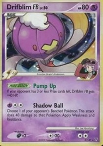 Drifblim FB (#3) - Reverse Holofoil DP - Supreme Victors LP Pokemon