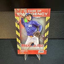 Topps 2025 Ice In Case of Emergency Brooks Lee ICE-20 Rookie Baseball Card
