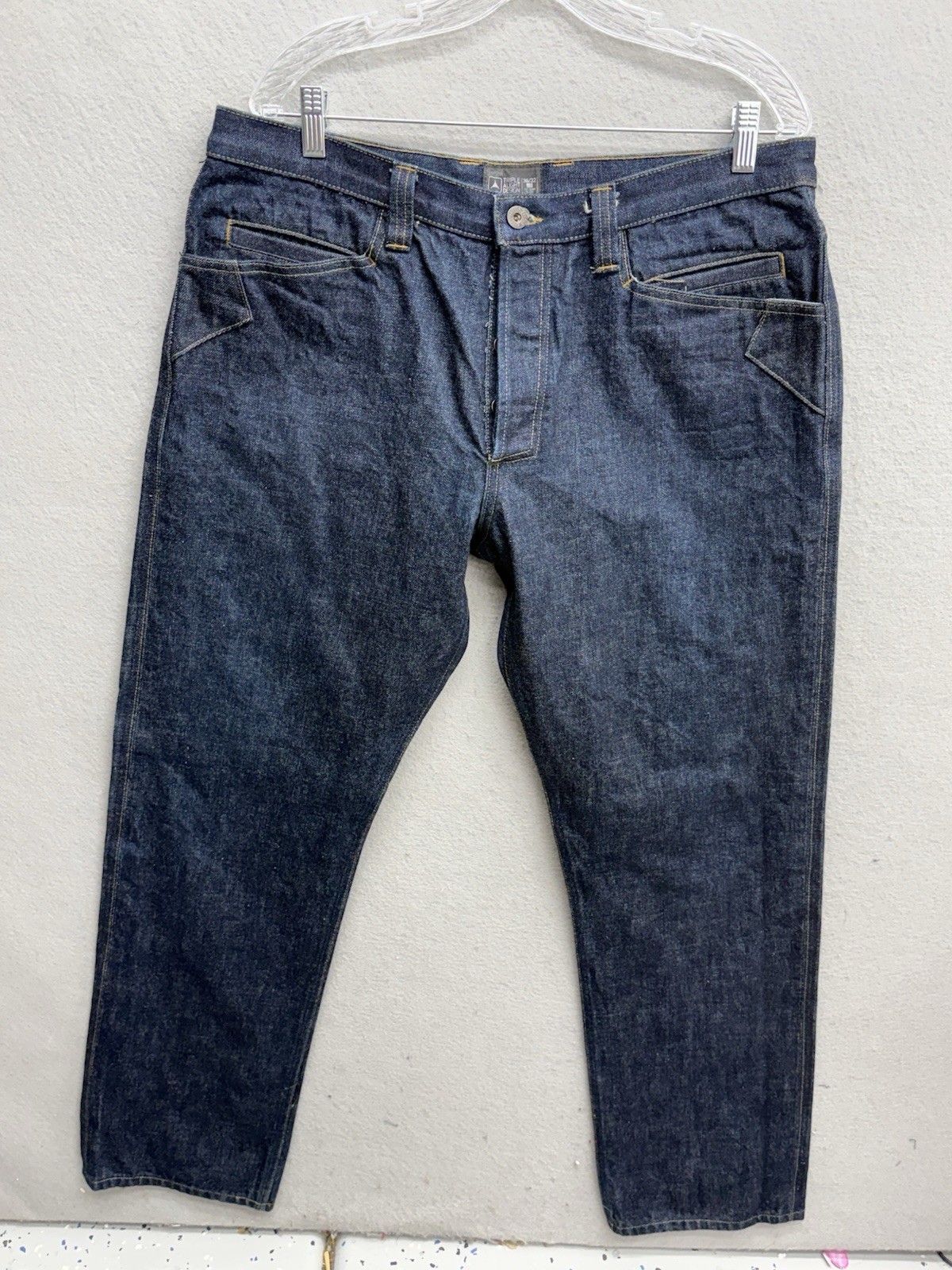 Triple Aught Design TAD USA Made Tactical Denim Jeans 36x32 Dark Wash 100 Cotton