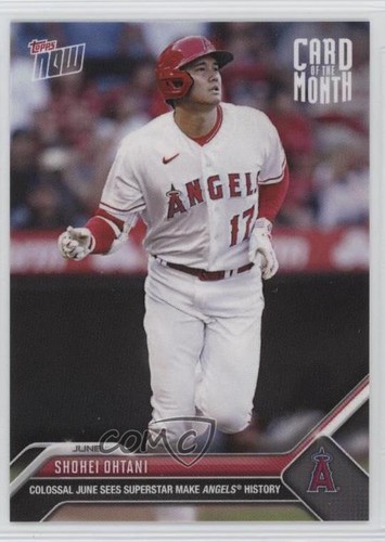 2023 Topps Now Card of the Month Shohei Ohtani #M-JUN l5x