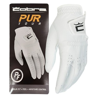 COBRA GOLF PUR TOUR GLOVE MEN'S LEFT HAND REGULAR L CABRETTA LEATHER NEW!! 2804