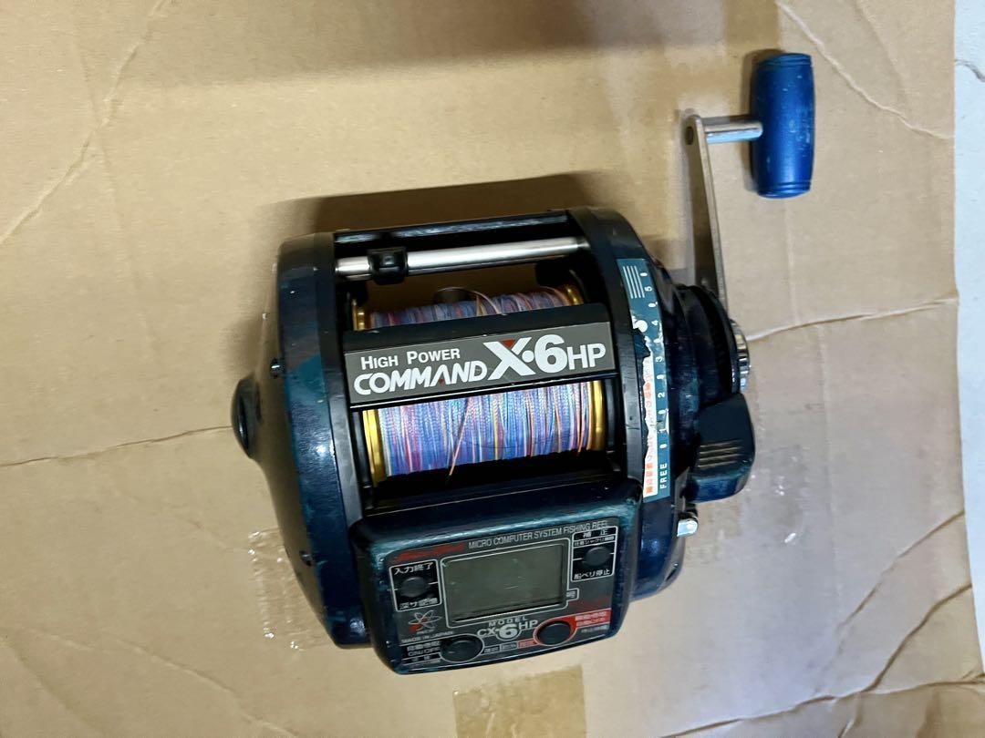 ミヤマエ COMMAND X6 HP Miya Epoch Electric Reel COMMAND X6 HP Digital Display