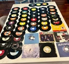 COLLECTION OF 48 VINYL  "45 " RECORDS - MOSTLY THE 60'S-3 BEATLES ALSO INCLUDED