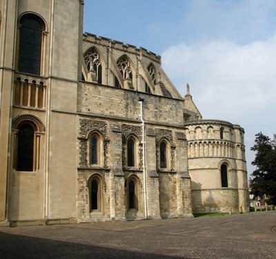 Photo 6x4 SE end of Norwich Cathedral at Life's Green  c2018
