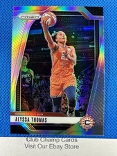 2024 #44 Alyssa Thomas Panini Prizm WNBA Silver Prizm Sun
