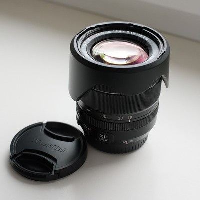 Fujifilm Fujinon XF 18-55mm f/2.8-4 R LM OIS Objektiv Made in Japan + UV