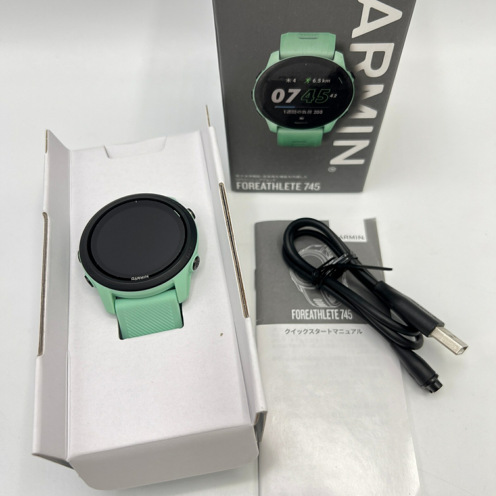 Garmin Forerunner 745 Neo Tropic Smartwatch with Advanced Fitness Tracking