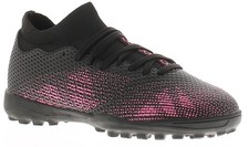 Turf 90 Jungen Trainer Turf Fußball Jack Junior Schnürschuhe Schwarz UK Größe