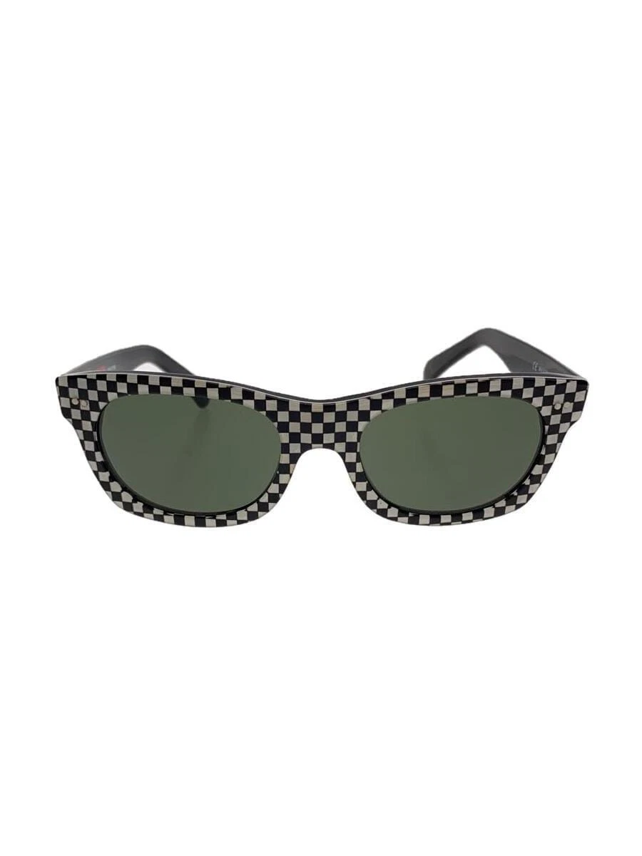 Lunettes de soleil Supreme 11SS ALTON drapeau à carreaux plastique blanc noir