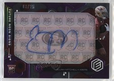 2021 Panini Elements Future Signs Purple /25 Elijah Mitchell #FS-EMI Auto 1k0w