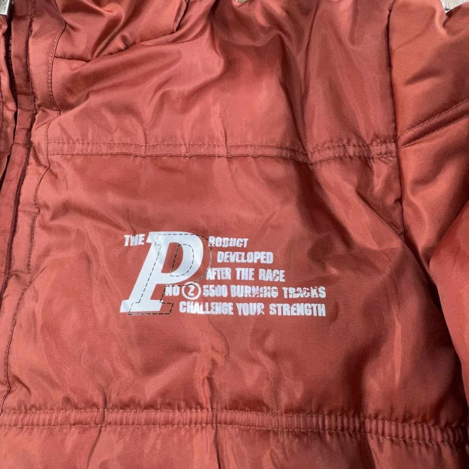 Vintage Point Zero Jacket Mens L Red Nordic Adventure Utility Snowboard Moto Y2K - Image 4 of 4