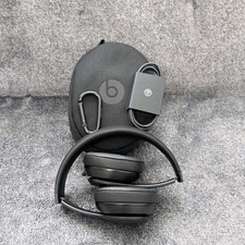 Beats by Dr. Dre Solo3 Wireless On-Ear Bluetooth Headphones Black w/ Accessories