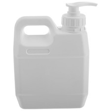 Refillable Shampoo Pump Dispenser Bucket Heavy-Duty Liquid Storage Container ...