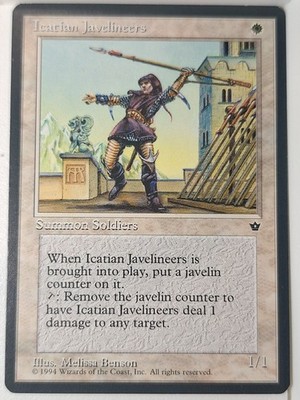 Icatian Javelineers (Benson) - Fallen Empire - Magic the Gathering MTG Nice!