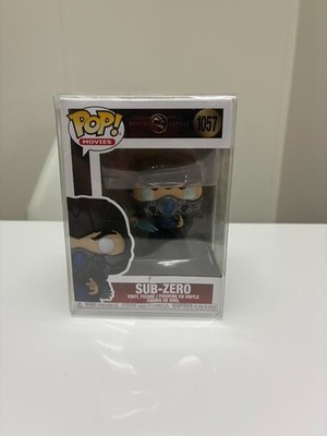 Funko POP! Movies Mortal Kombat (2021) SUB-ZERO Metallic #1057 w/protector