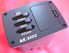 UKULELE PICKUP WITH CONTROL AND PRE AMP FOR UKULELE UK 2000