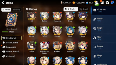 [GLOBAL] Epic 7 Starter Rimuru Archdemon's Shadow + ML pulls+Name