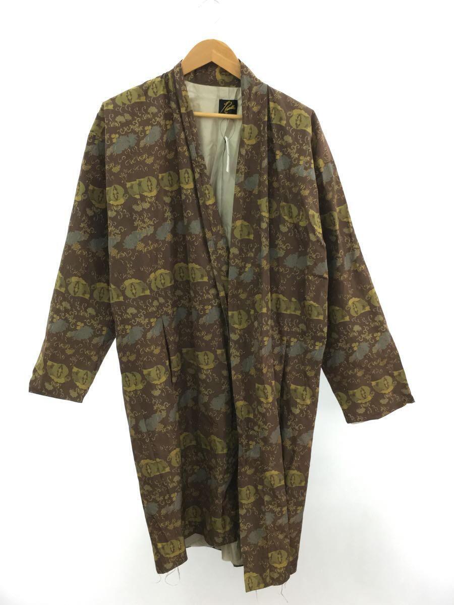 Needles kimono Coat polyester Brown XS Used | eBay