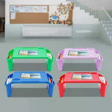 4* PP Rectangle Lap Desk Trays Bed Tray for 1-9 Years Old load 11.02 lbs     