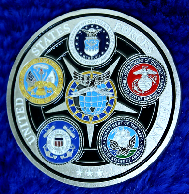 Commanding General US Forces Japan Challenge Coin PT-21 | eBay