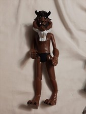 Vintage Disney Beauty and the Beast The Beast Hard Plastic Head 12" Figure