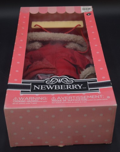 NEWBERRY FOREVER FRIENDS 18" DOLL OUTFIT WINTER COAT, PANTS, BOOTS, HAT & SLED - Picture 14 of 14