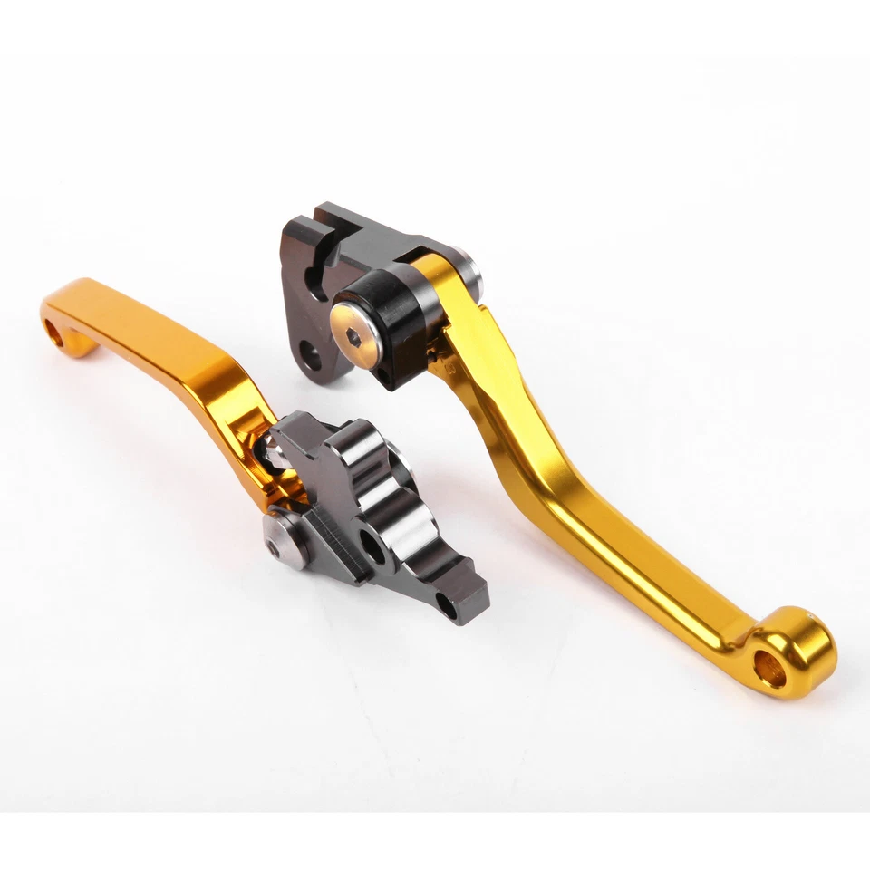 For Suzuki DRZ400S /SM 2000-2021 Clutch Brake Pivot Levers CNC Gold US 2015 2016 - Image 4 of 4
