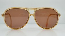 Vintage Captain 4 Brown Pilot Sunglasses FRAMES ONLY