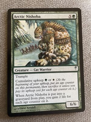Magic the Gathering MTG Arctic Nishoba (102) Coldsnap   LP  E50*