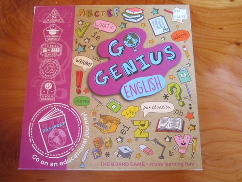 GREAT GAME GO GENIUS ENGLISH THE BOARD GAME NEW IN BOX GREAT ** MUST SEE ***