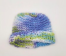 NEW HAND MADE NEWBORN BABY BEANIE CAP BOY/ GIRL NEWBORN BABY OR REBORN DOLL CAP