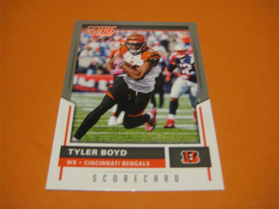2017 Panini Score Scorecard Parallel #219 Tyler Boyd Bengals