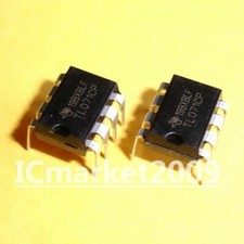 100 PCS TL071CP DIP-8 TL071 Low-Noise JFET-Input Operational Amplifiers Chip IC