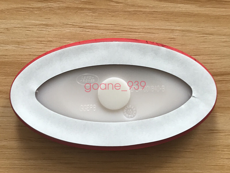 New Red Sport Supercharged Tailgate/Grille Badge for Land Rover | eBay UK