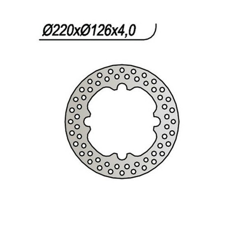 Bremscheibe Hinten NG 962263X Für Husqvarna SMS 125 (2005–2009