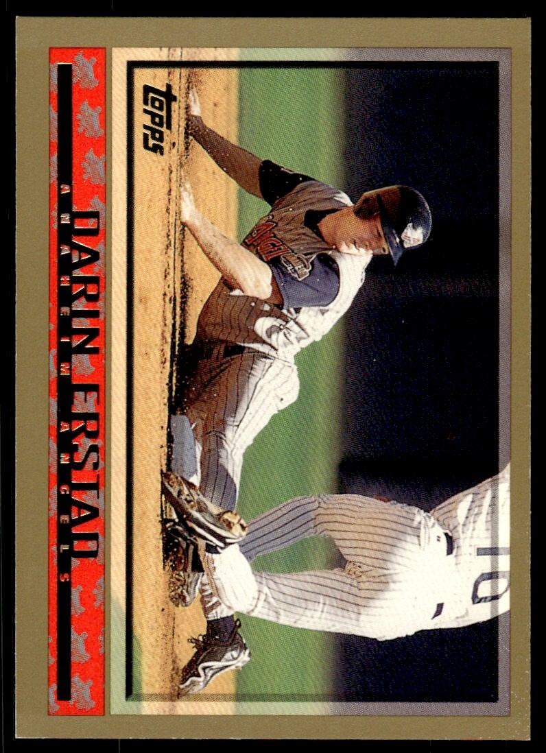 メジャーリーグ　カード　DARIN ERSTED 1998 Topps Baseball Card Darin Erstad p Anaheim Angels #288