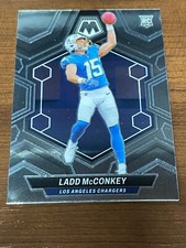2024 Panini Mosaic Ladd McConkey rookie football card