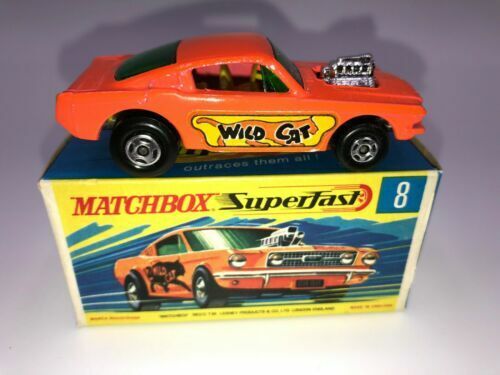 AVION SB 6 MIC 21 Bleu Chasse 1973 LESNEY MATCHBOX MINIATURE JOUET TOY