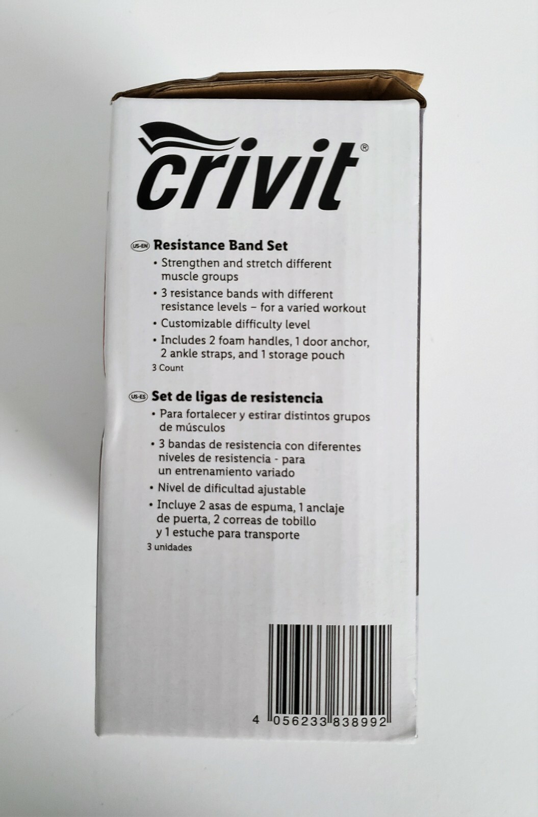 Sparfuchs Crivit Resistance Band 9 Piece eBay | Set