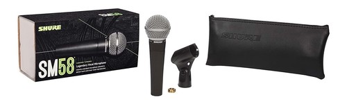 Shure SM58 Dynamic Cardioid Vocal Microphone with Bag and Clip - Picture 5 of 5