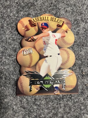 1997 Fleer Ultra Baseball Rules Troy Percival #7