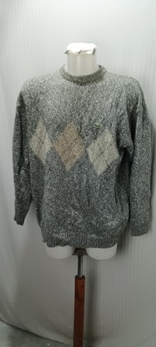 Artikel E602 Herren Pullover Lacoste grau, Gr. 7/XXL, Achsel 65cm, Schultern 5