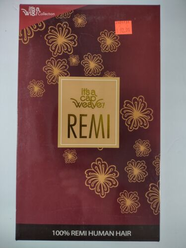 100% Remi Human Hair Wig by It's a Wig/Cap Weave Collection First Duby - P1B/30 - Picture 2 of 8