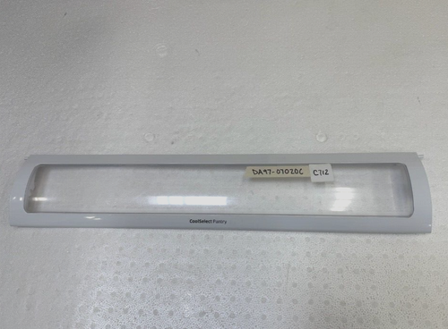 Pantry Drawer Door Panel DA97-07020C For Samsung RF263BEAESG Refrigerator C712
