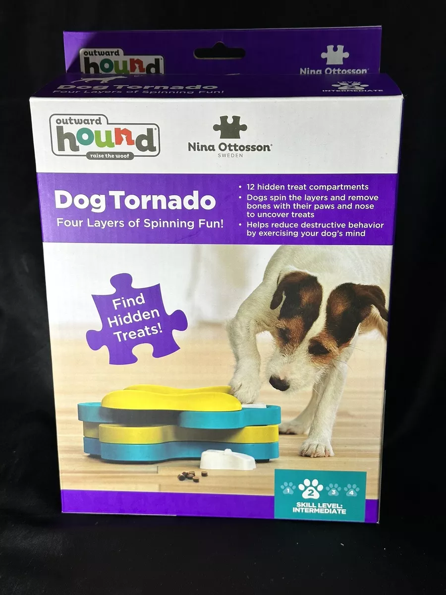 Nina Ottosson Dog Tornado Treat Puzzle Toy by Outward Hound 