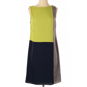 lime green shift dress
